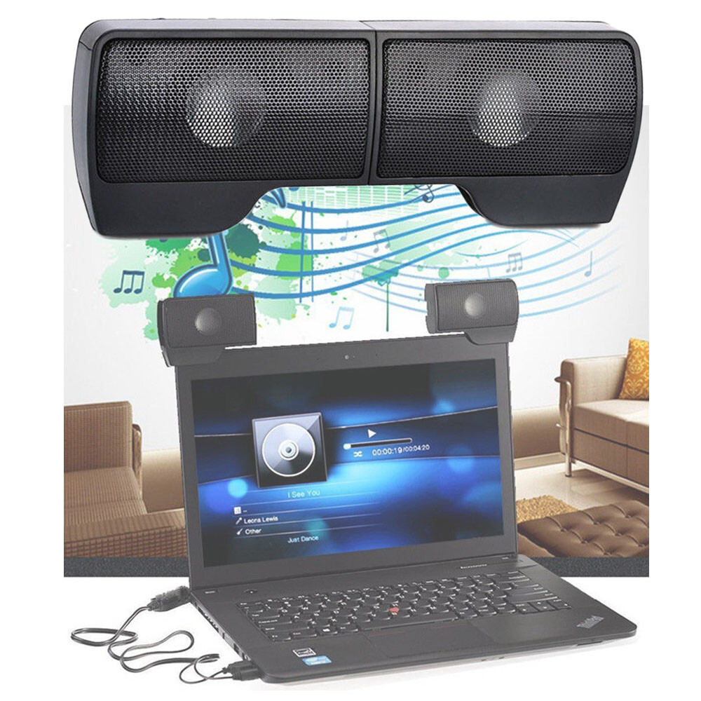 Casse audio PC jack suono stereo PC notebook device clip