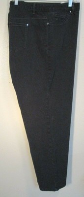 Black Denim Jeans Plus Size 24W Women 