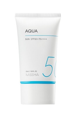 Koreanische Sonnencreme Missha All Around Safe Block Aqua Sun SPF50+/PA++++ 50ml