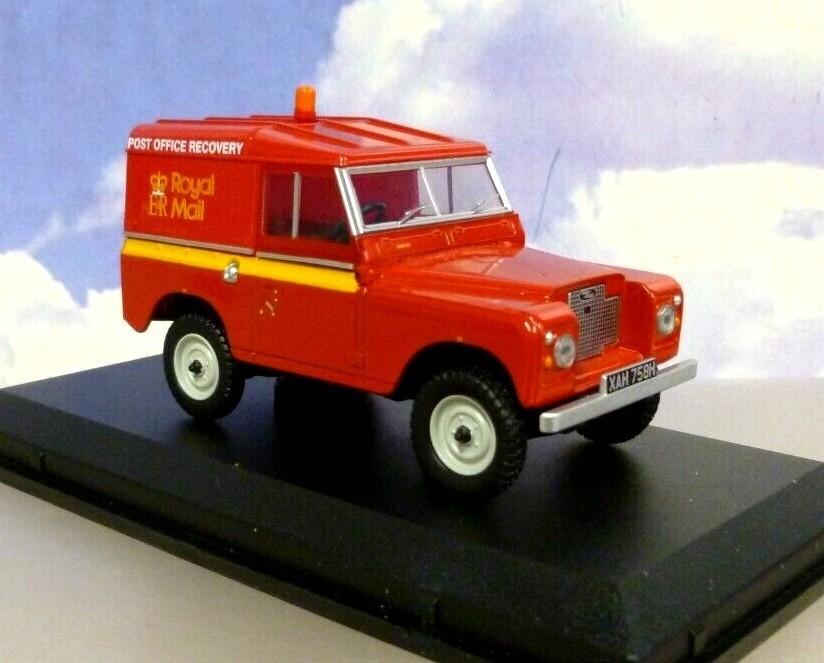OXFORD DCST 1/43 LAND ROVER SERIES 2A IIA S2 SWB ROYAL MAIL POST OFFICE RECOVERY