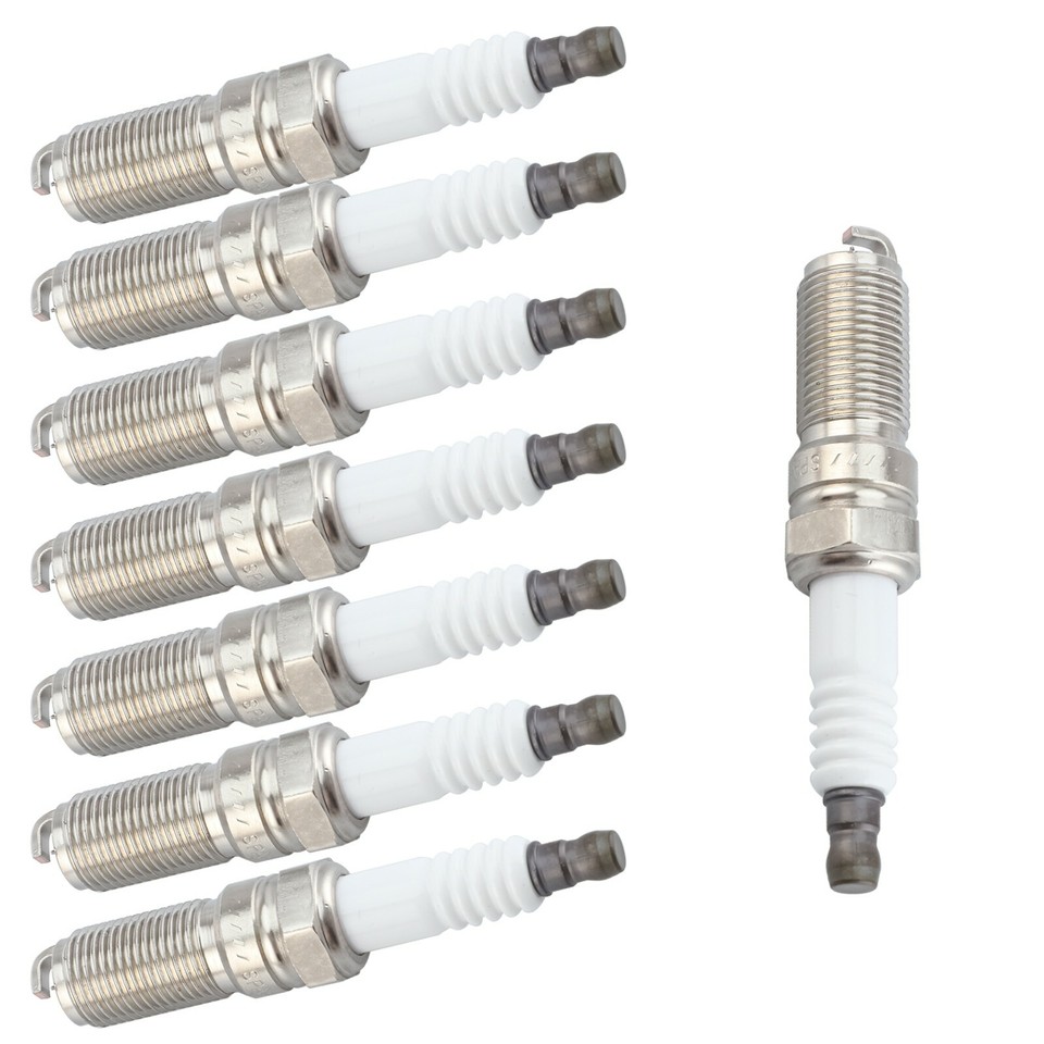 8-Pack Ignition Coils & Iridium Spark Plugs Kit For Ford F150 & Mustang 5.0L V8 (2016-2018)