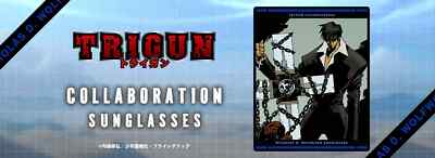 TRIGUN Nicholas D. Wolfwood Sunglasses Shitsuji Megane eyemirror
