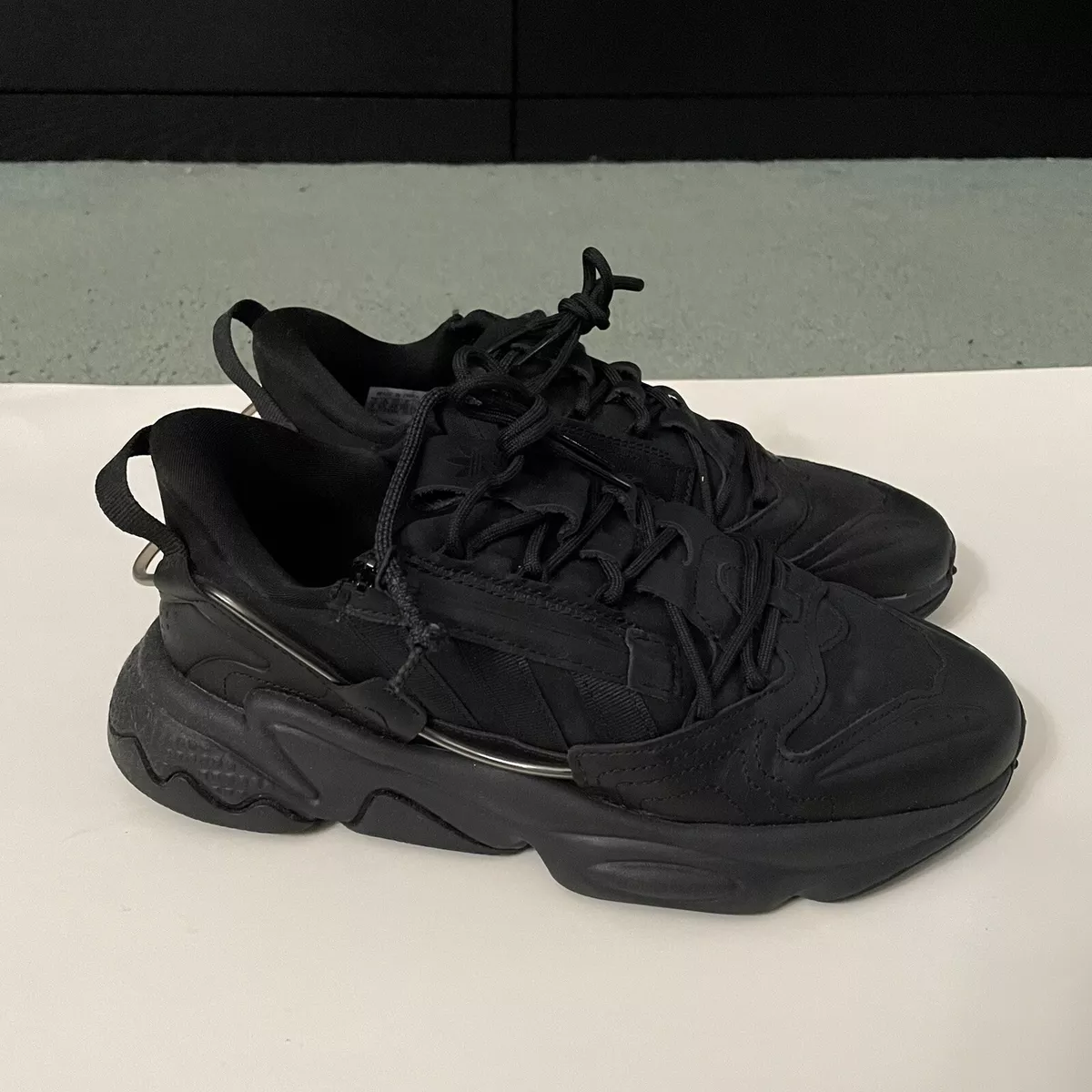 All black ozweego top
