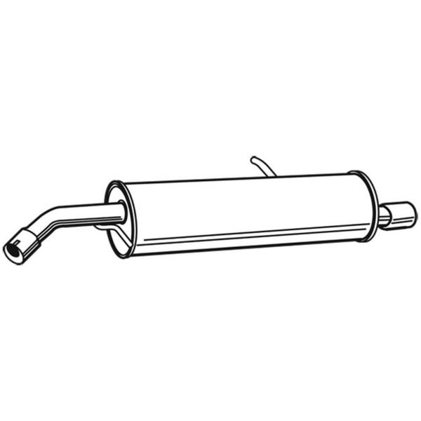Walker EndschalldäMpfer SchalldäMpfer Hinten FüR Peugeot 207 CC 1.6 16V-image