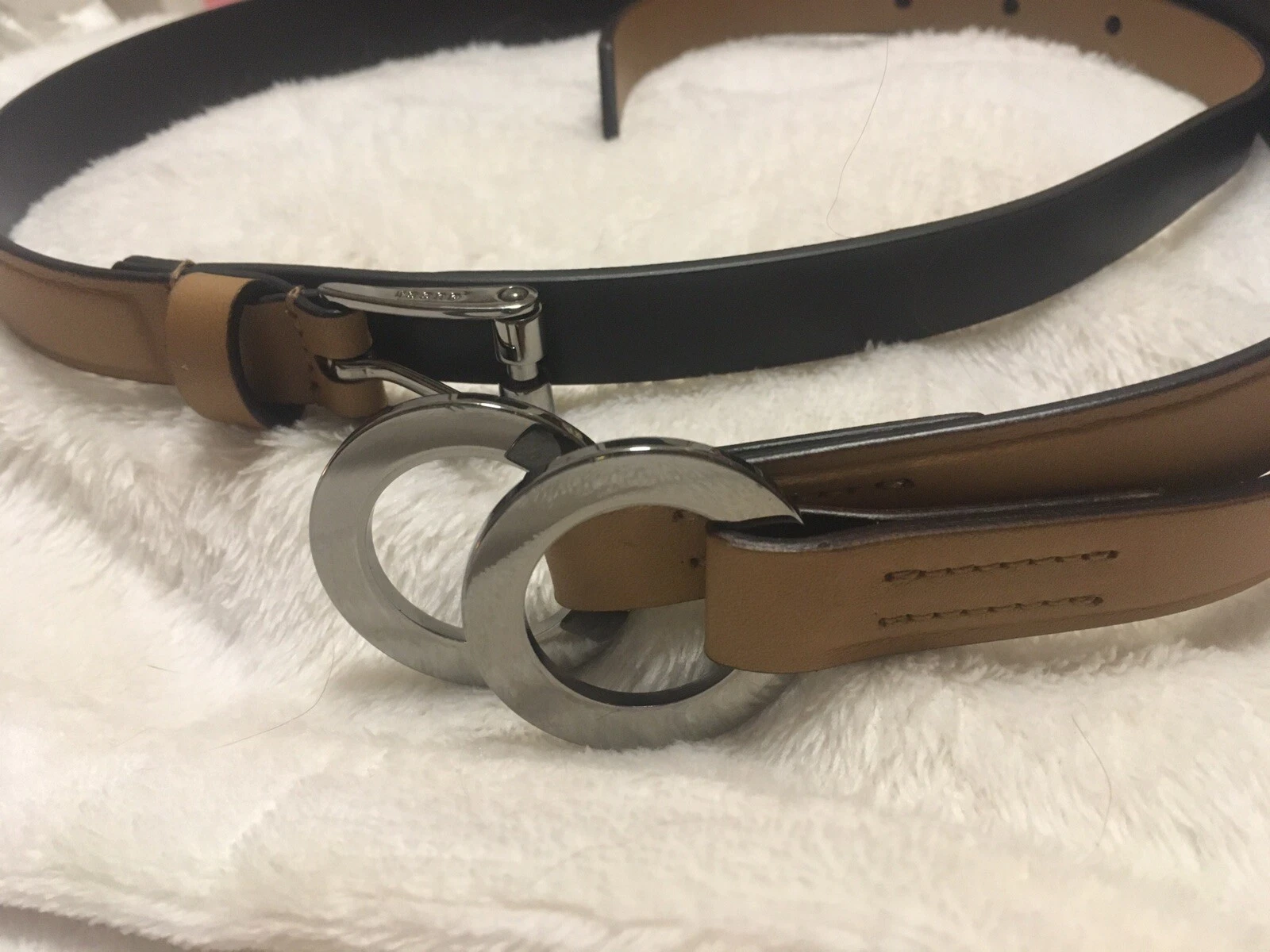Cintura Tinta Marrone Cammello Gucci
