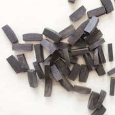 20pcs Violin String Nut Natural Ebony Wood Good Quality for 4/4 3/4 violin