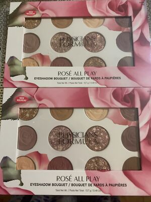 LOT/2  Physicians Formula Rosé All Play Eyeshadow Bouquet, 1711516 Rosé SEALED