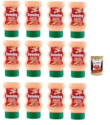 Salsa Rosa Sriracha Leicht scharf Squeeze 12 x 250g+Polpa 400g