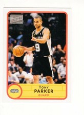 2003 Bazooka Tony Parker (HOF) #73 San Antonio Spurs Free Shipping