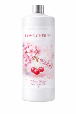 1 L Raumduft Nachfüllflasche für Diffuser Lufterfrischer Raumduft Love Cherry