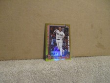 2025 TOPPS SERIES 1 CELEBRATION RAFAEL DEVERS #WTW-9 WALK THIS WAY GOLD 43/50