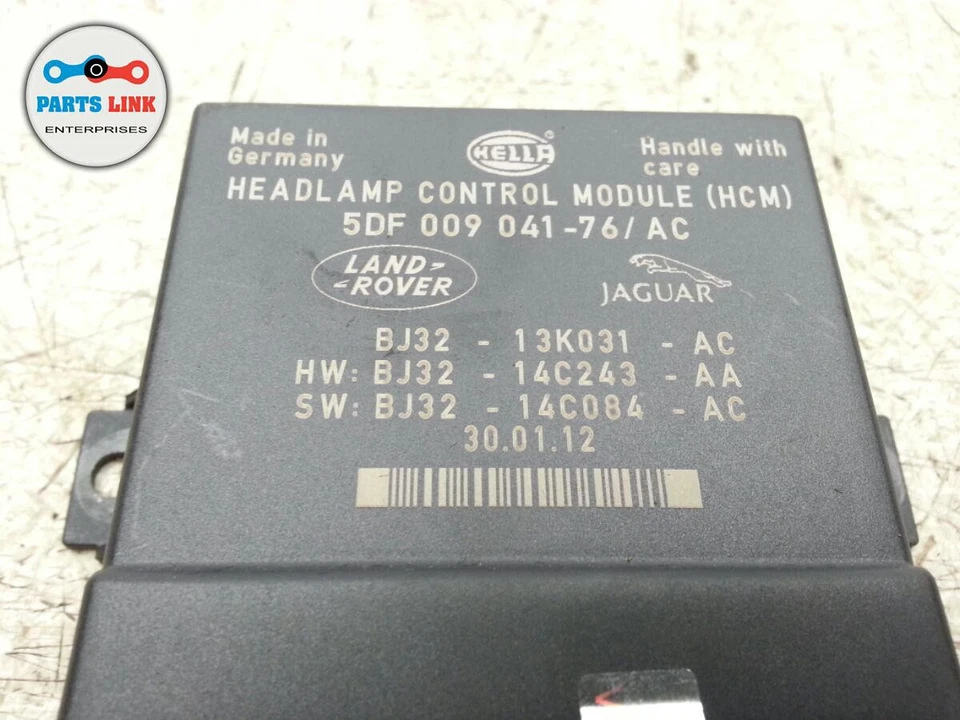 2012-2015 RANGE ROVER EVOQUE LIGHT CONTROL MODULE HEADLIGHT LAMP LEVEL LEVELING - Image 4 of 4