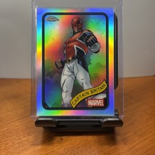 2025 Topps Chrome Marvel #151 Captain Britain Refractor