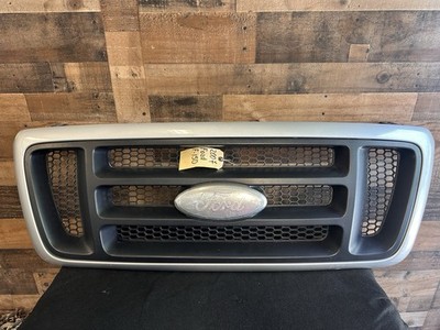 2007 Ford F-150 OEM Front Grille Grill Silver Black w/ Ford Emblem Used