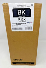 Epson R12X DURABrite Ultra High-Capacity Black Ink Pack TR12X120 Exp. 03/2024
