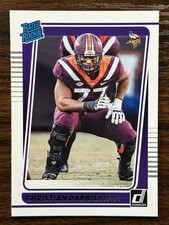 2021 Panini Donruss Christian Darrisaw Minnesota Vikings Base Rated Rookie #340