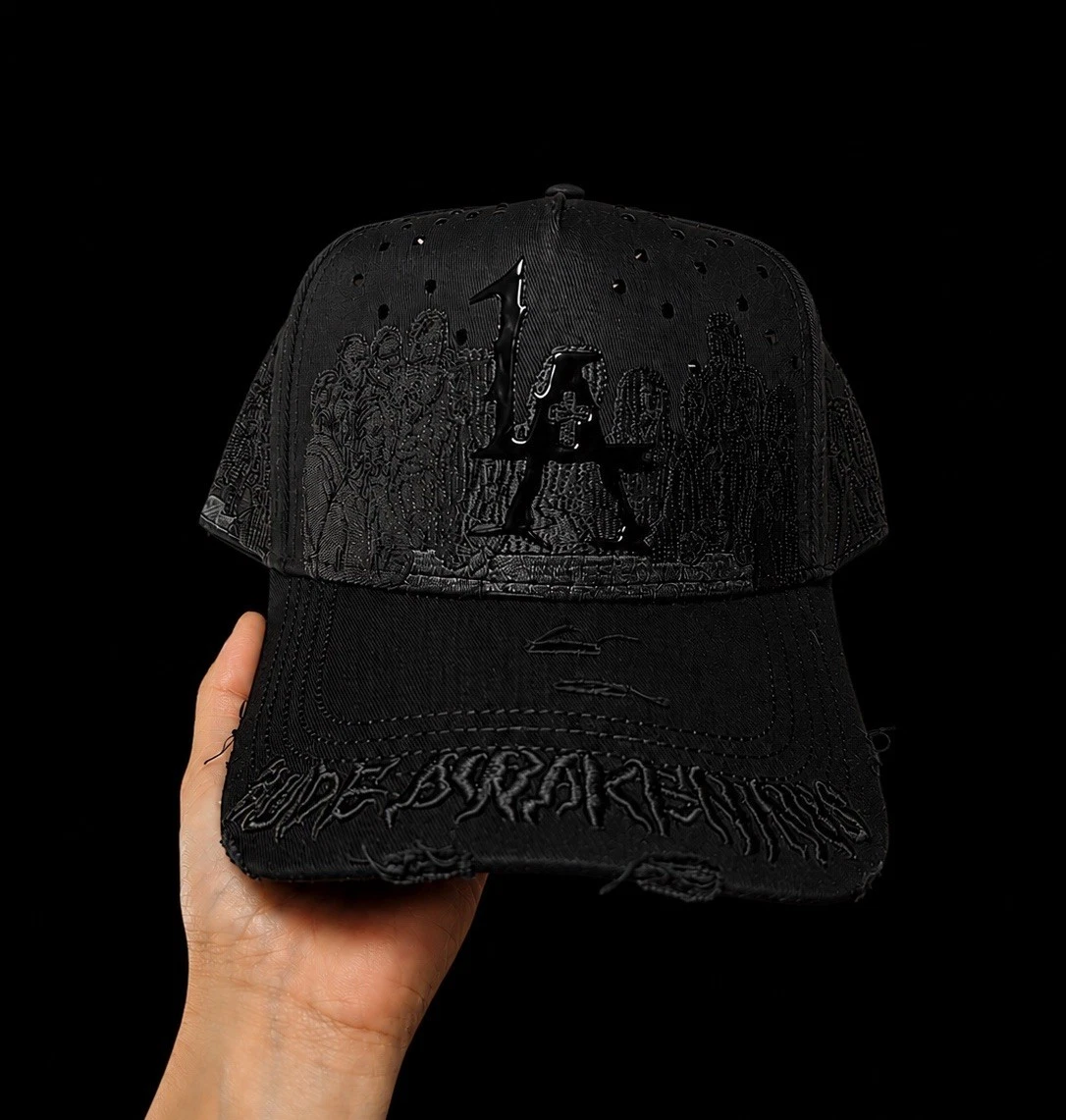 RUDE AWAKENINGS “THE LAST SUPPER” ULTIMA CENA BLACK SNAPBACK - NO BOX