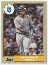 2022 Topps 1987 Topps 35th Anniversary #T87-17 Salvador Perez Royals NM ID:41456