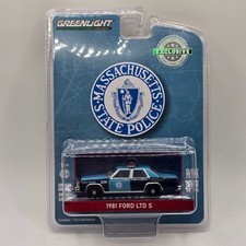 Greenlight 1:64 1981 Ford LTD S Massachusetts State Police MSP