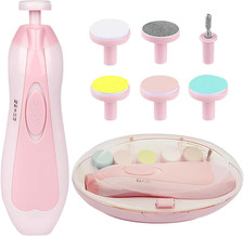 Electric Baby Nail Trimmer File  Baby Nail Trimmer, Children, and Adults Toenai
