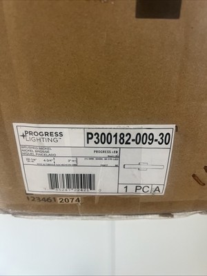 Progress Lighting P300182-009-30 - Bathroom Fixtures LED Indoor Lighting Brushed