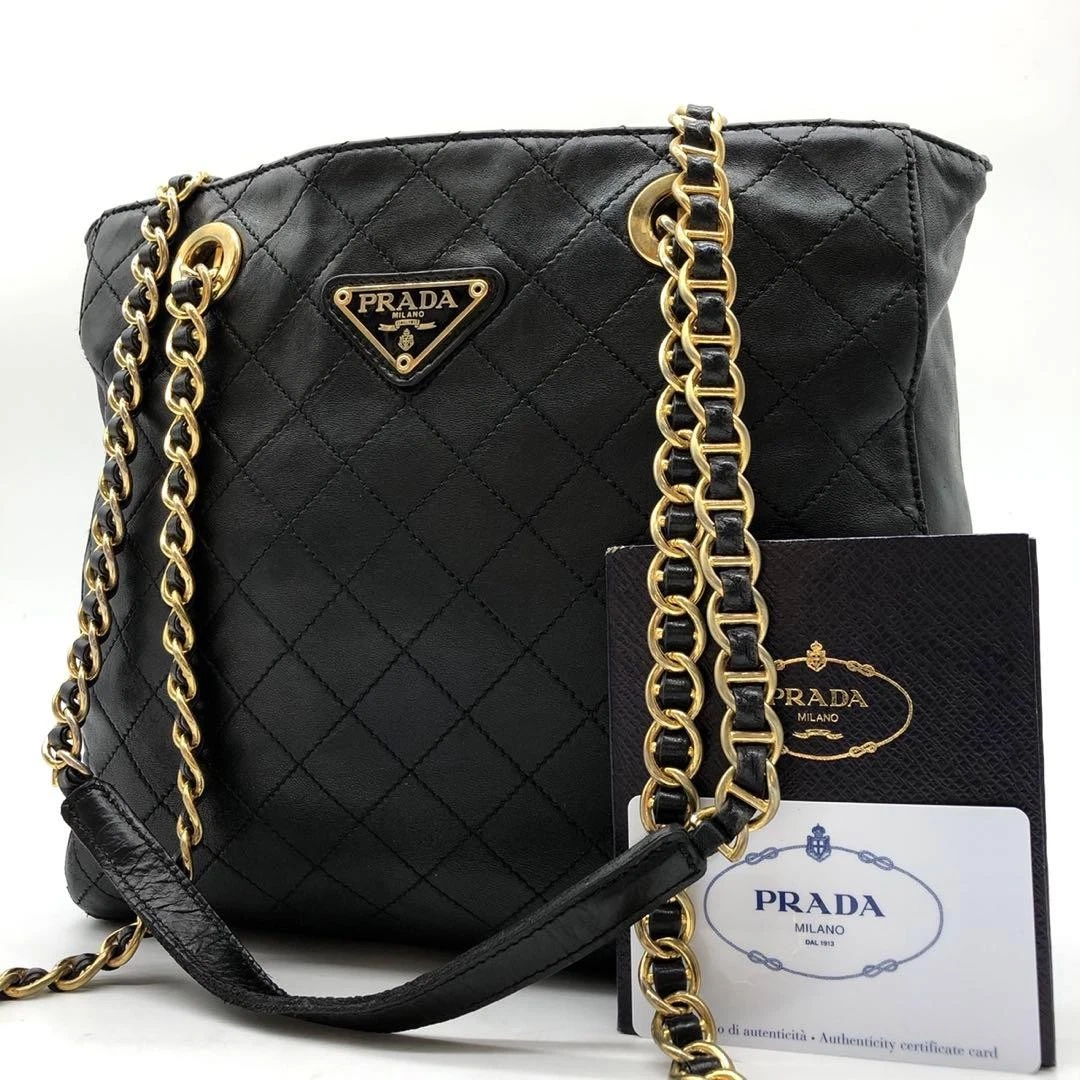 PRADA Shoulder Bag Quilted Bags & Handbags for Women for sale | eBay