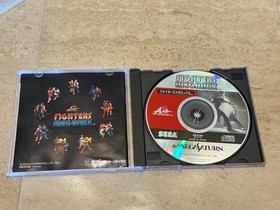 Fighters Megamix CIB Sega Saturn Japan Import NTSC-J Virtua Fighter US Seller