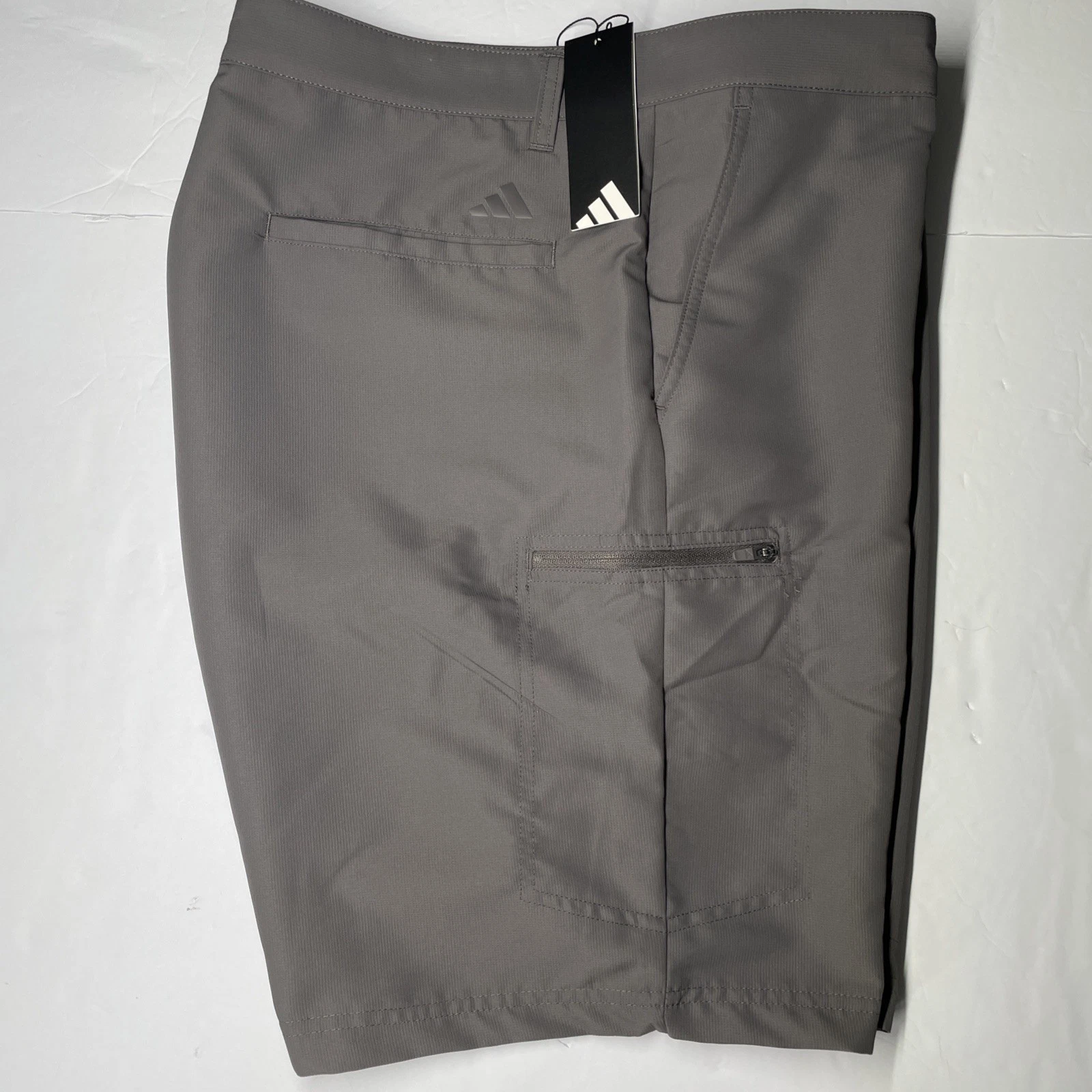 Adidas Men’s Woven Cargo Short Size 40 Color: Charcoal - Style : ADVR0882, NWT.