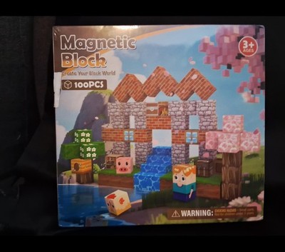 Shantou Lianyu Toys Magnetic Block 100PCS Create Your Block World Set Ages 3+
