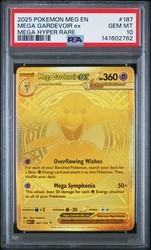 Mega Gardevoir EX 187/132 Mega Evolution Hyper Rare