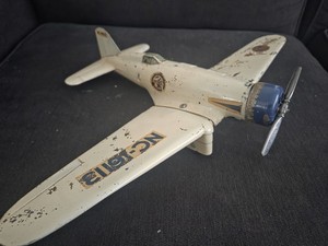 ‘30s Metalcraft Pure Oil Airplane NC-16113