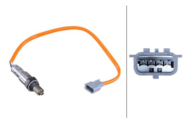 Hella 6PA 358 103-261 Lambdasonde Passend FüR Nissan-image