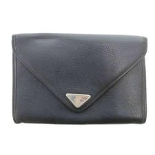 Borsa pochette Saint Laurent seconda borsa YSL Cassandra in pelle nera autentica