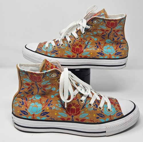 Converse Chuck 70 Padded Collar High Anodized Floral Tan Pattern 167244C - Picture 3 of 8