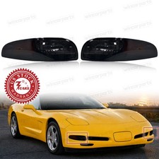 For Chevy Corvette C5 1997-2004 Front Signal Turning Lamp Parking Light Smoke