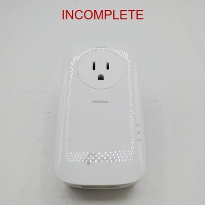 TP-Link AV2000 2-Ports Gigabit Powerline Ethernet Adapter *NO ONE ADAPTER*