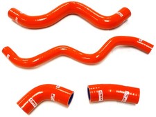 OBX Silicone Radiator Hose Kit 2012-2017 Fiat 500 1.4L Multi Air A/T 4pcs Red