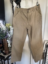 Carhartt Rugged Flex Relaxed Fit Canvas Work Pants in size 36x32.
