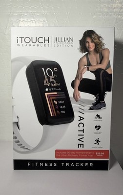 iTouch Active Fitness Tracker Jillian Michaels White Unisex NISB Brand New 