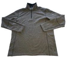 KÜHL Revel Sweater Men's XL Fleece Knit 1/4 Zip Kashmira Lightweight Gorpcore