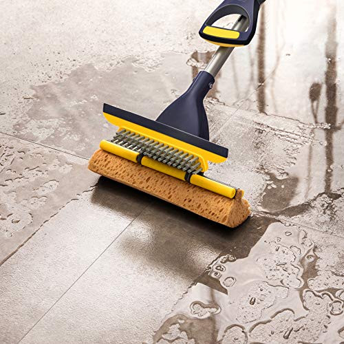 Sponge Mop Home Commercial Use Tile Floor Bathroom Garage Cleaning with - Picture 2 of 7