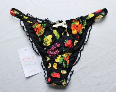Dippin Daisy's Women's Gisele Cheeky Bikini Bottom ZG3 Dolce Far Niente Size XS