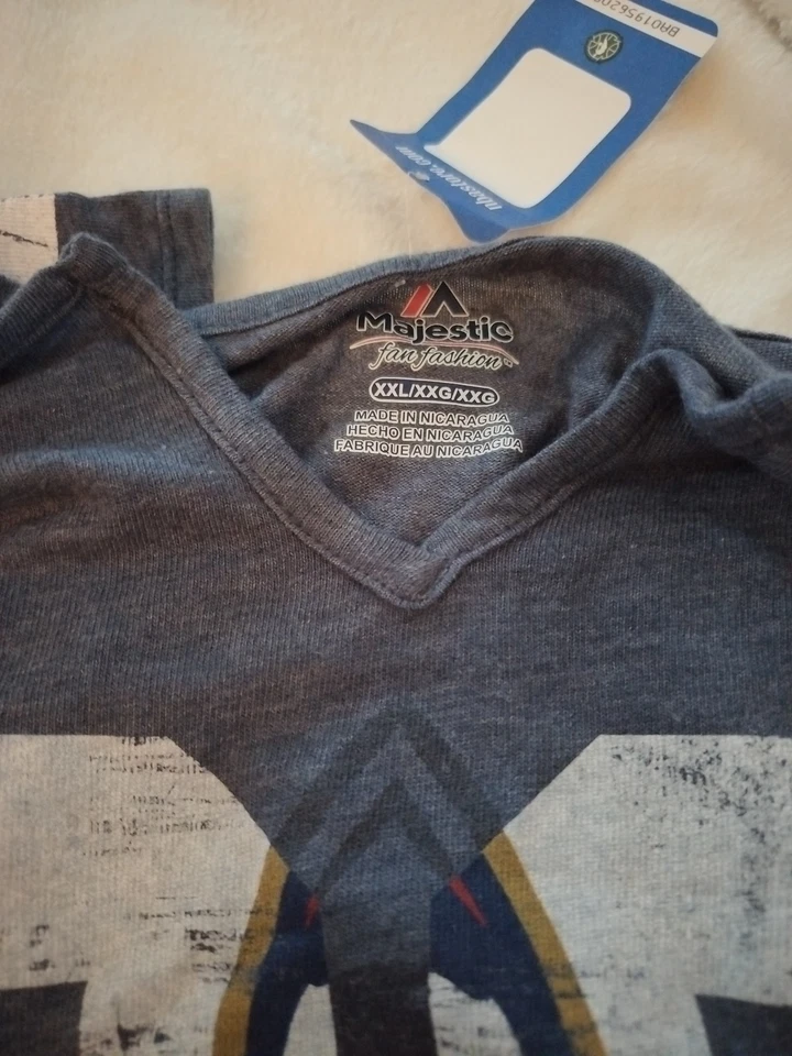 Camisa para mujer Majestic Fan Fashion New Orleans Pelicans Anthony Davis XXL NUEVA CON ETIQUETAS Foto 2 de 3