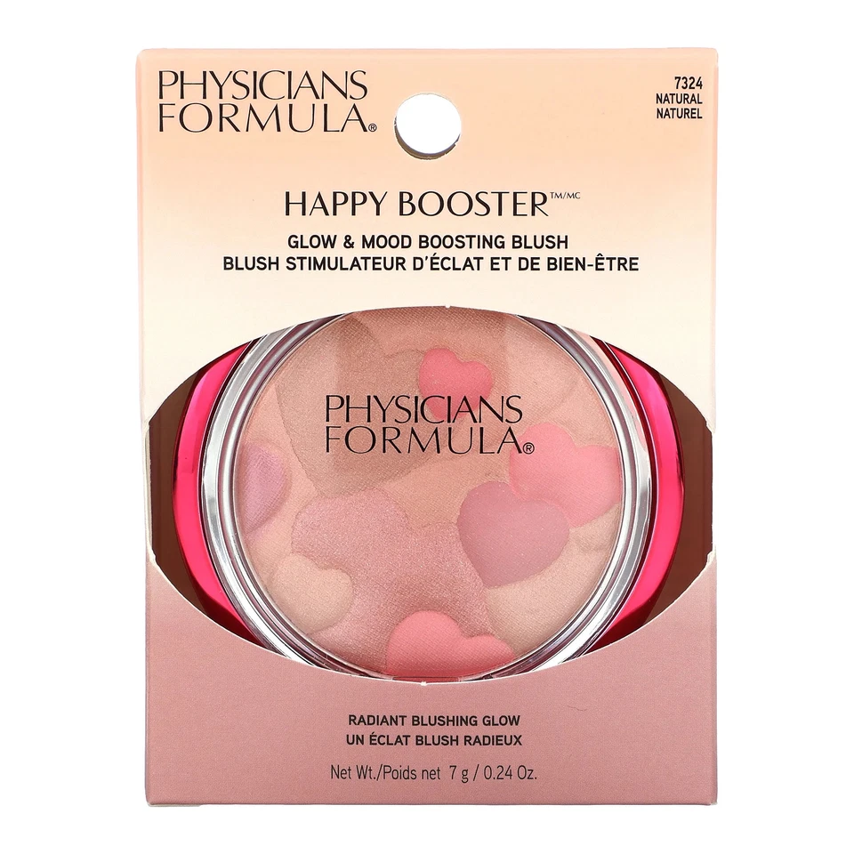 Happy Booster, Glow & Mood Boosting Blush, 7324 Natural, 0.24 oz (7 g) - Image 2 of 4