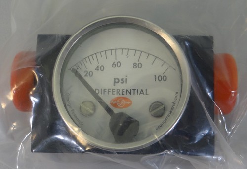 Orange Research Inc. Gauge 1201-E1211, NSN 6685-00-022-7988, 0-100 PSID 1/4 NPT - Picture 5 of 5