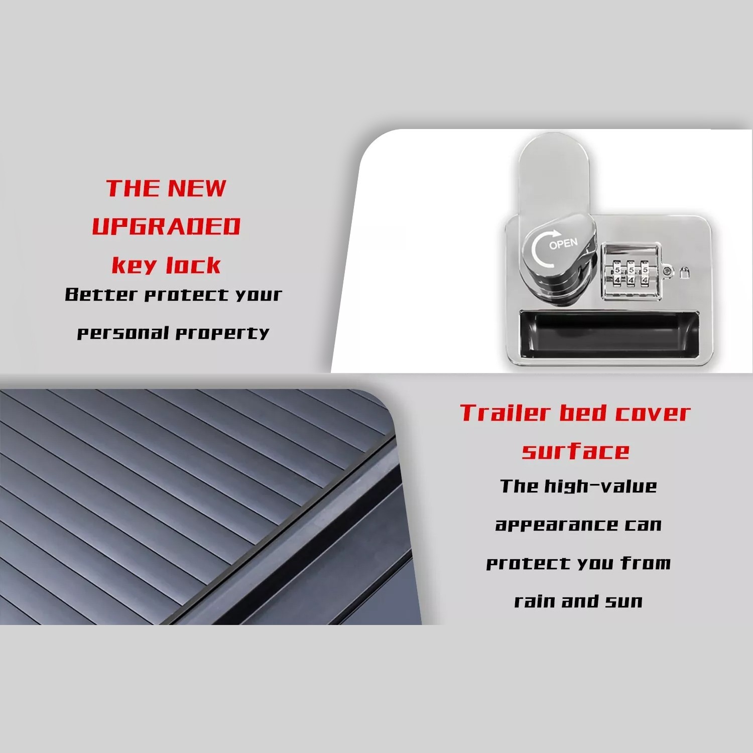 5.2FT Retractable Hard Tonneau Cover Fits Chevy Colorado & GMC Canyon 2015-2022