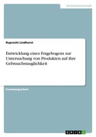 Ruprecht Lindhorst | Entwicklung Eines Fragebogens Zur Untersuchung Von...