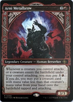 [B4G1] FOIL Arni Metalbrow 66 - March of the Machine: The Aftermath - MTG - NM