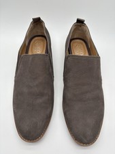 Franco Sarto Women  s Harnett Slip On Loafer In Gray Leather, 8