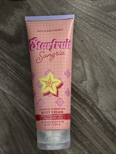 Bath  Body Works Starfruit Sangria Body Cream 8oz